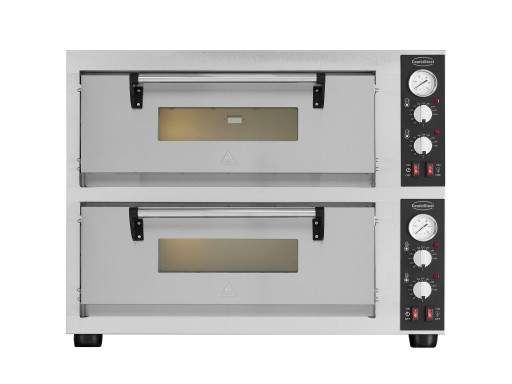 Elektrische pizzaoven dubbel 2 x 4
