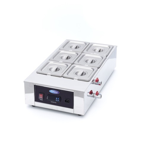 Chocoladesmelter - 6 x 1/6 GN 10 cm