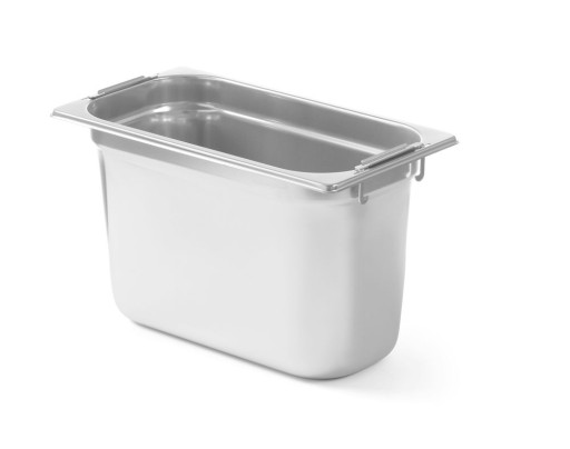 GN-container met intrekbare handgrepen