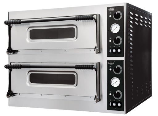 PIZZAOVEN DUBBEL 2 X 6