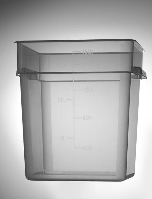 Voedselcontainer met verdeler