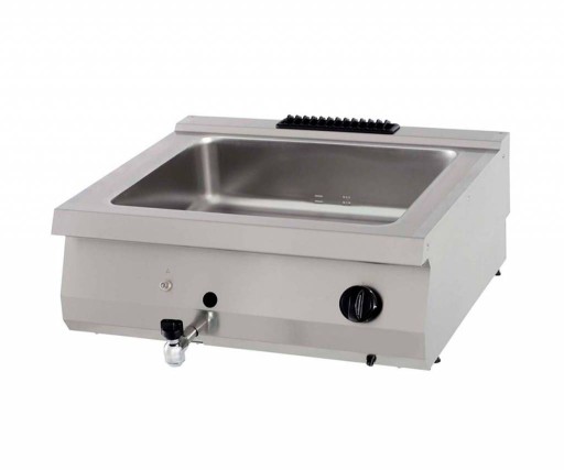 Heavy Duty Bain Marie - Dubbel - 70 cm Diep - Gas