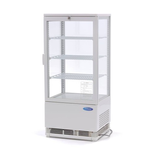 Mini Koelvitrine - 78 L - 43 cm - Wit