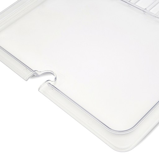 Gastronorm Deksel - 1/1 GN - Polycarbonaat - met Uitsparing