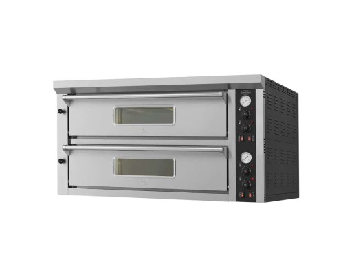 Elektrische pizzaoven dubbel 2 x 6