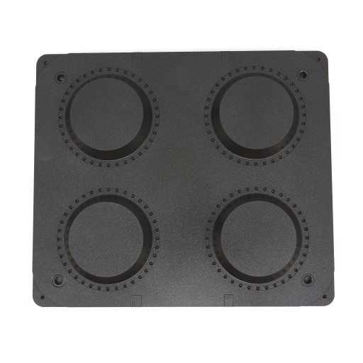 Tartelette Vorm - Rond - 124/ 100 mm - 4 stuks