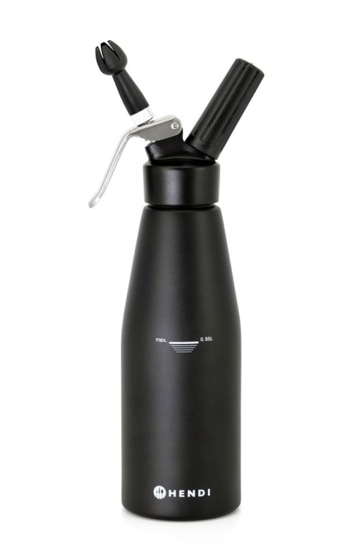 Slagroomapparaat Kitchen Line zwart