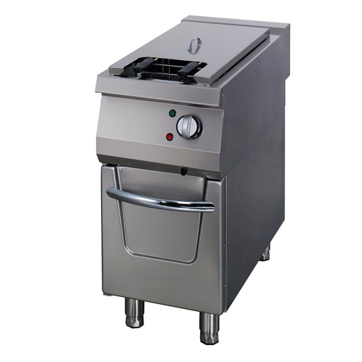 Premium Friteuse - 1 x 22 L - Enkel - 90 cm Diep - met Tapkraan - Elektrisch