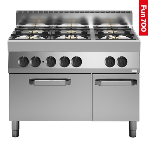 fornuis |6-zones| Fun 700