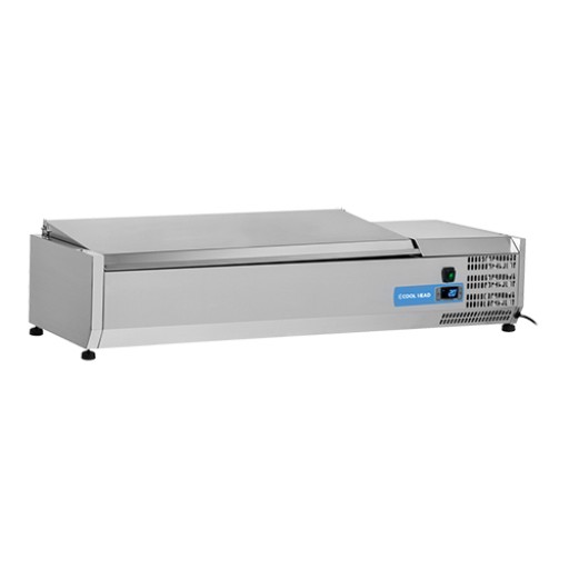 koelvitrine opzet 3x 1/3 GN |120cm|