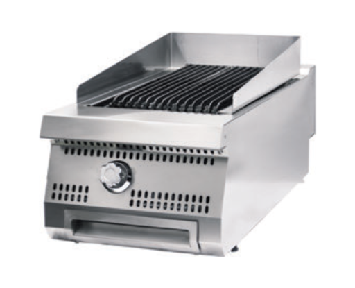 Premium Chargrill - 1 Zone - Enkel - 90 cm Diep - Gas