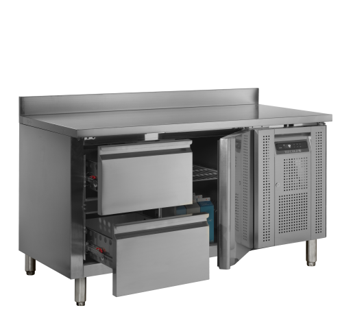 Koelwerkbank GN1/1 2 lades CK7220