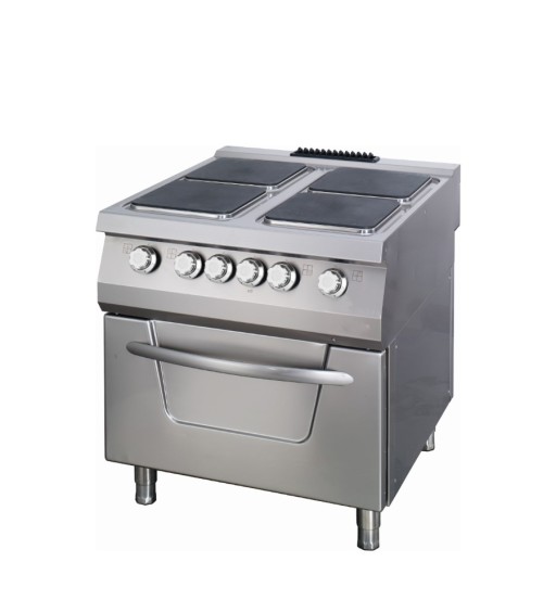 Premium Fornuis - 4 Pitten - Dubbel - 90 cm Diep - incl. Oven - Elektrisch