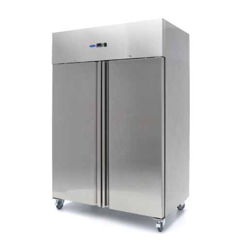 Vrieskast - 1200 L - 6 Verstelbare Roosters (2/1 GN) - Rvs - op Wielen