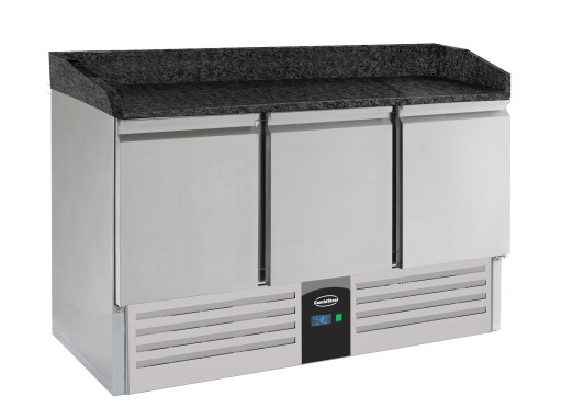 PIZZAWERKBANK 3 DRS ZWART