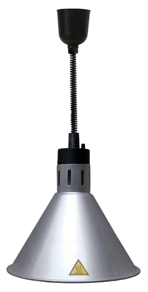 WARMHOUDLAMP CH-02 ZILVER