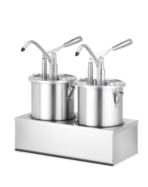 Sauspomp roestvast staal set 2 stuks