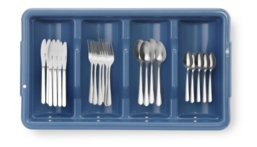 Bestekset met dienblad