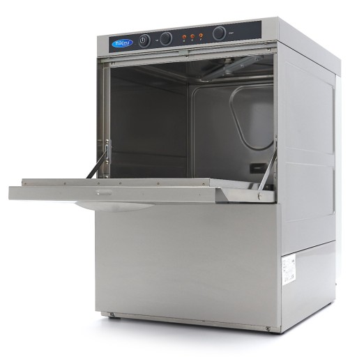 Glazenspoelmachine - 35 x 35 cm - met Afvoer-, Glansspoel- en Zeeppomp