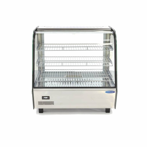 Warmhoudvitrine - 120 L - 67,8 cm - 3 Niveaus