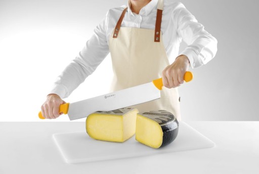 Kaasmes met dubbele handgreep