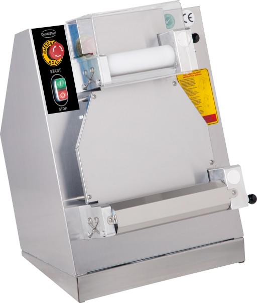 DEEGROLLER 30CM RECHT - RVS