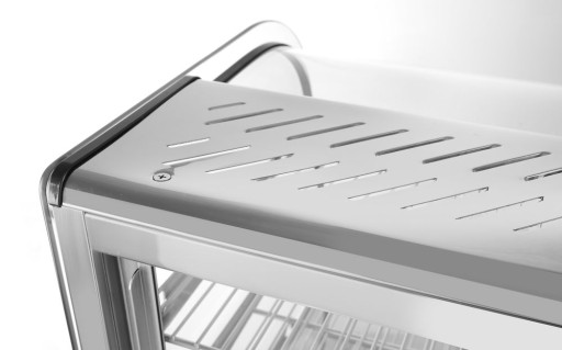 Opzet warmhoudvitrine