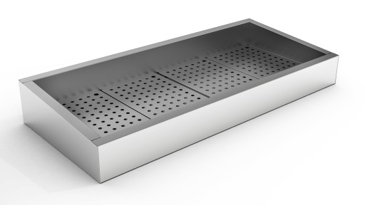 CRUSHED ICE 4/1 SCHUIN 304 BED