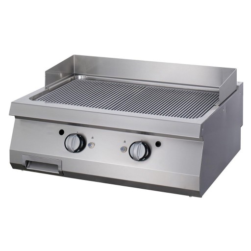 Premium Grillplaat - Gegroefd - Dubbel - 90 cm Diep - Elektrisch