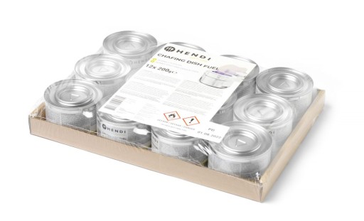 Chafing dish brandpasta blik