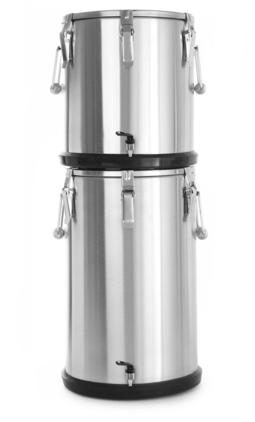 Geïsoleerde draagbare container – met kraan