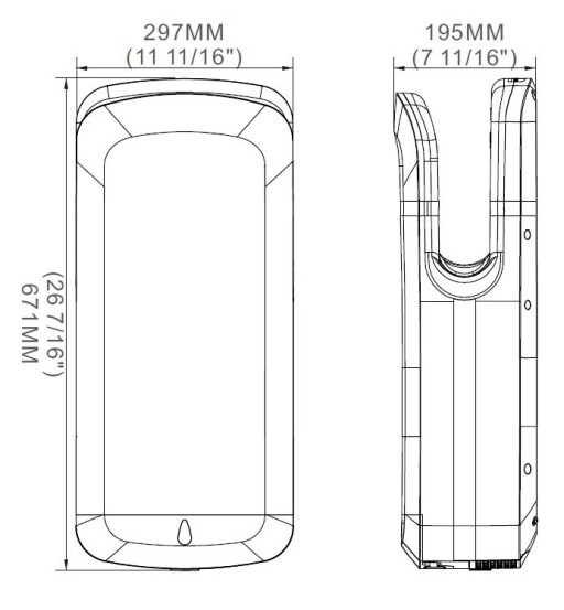 HANDENDROGER JET FLOW HD-91