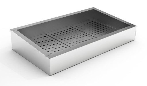 CRUSHED ICE 3/1 SCHUIN 304 BED