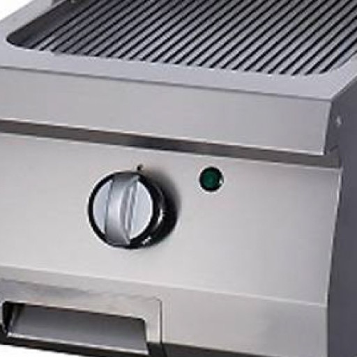 Heavy Duty Grillplaat - Gegroefd - Enkel - 70 cm Diep - Gas