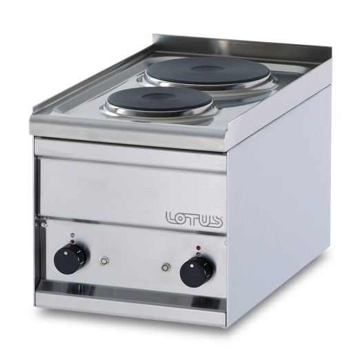 Elektrische kookplaat met 2 kookplaten 230V