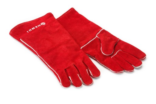 Hittebestendige handschoenen, leer