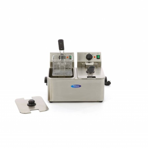 Frituurpan - 2x 4 L - 2 Manden - tot 2 Kg Frites