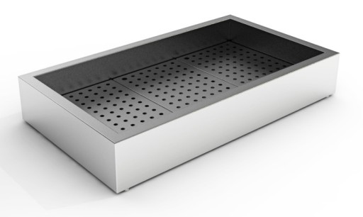 CRUSHED ICE BAK 3/1 OPBOUW 304