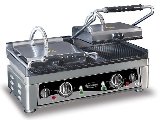 CONTACT GRILL DUBBEL GERIBD