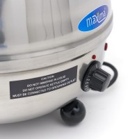 Soepketel - 10 L - Uitneembare binnenpan - Rvs - met Lepeluitsparing