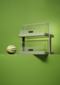 Koeldisplay met dubbele roltop Duo, UNIQ