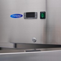 Koelkast - 600 L - 3 Verstelbare Roosters (2/1 GN) - Rvs - op Wielen