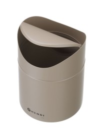 Tafelformaat prullenbak met schommeldeksel