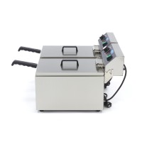 Frituurpan - 2x 11 L - 2 Manden - tot 2,8 Kg Frites