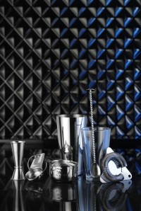 Barlepel met stamper