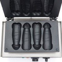 Wafelijzer - 4 Stuks - Penis