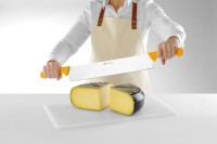 Kaasmes met dubbele handgreep