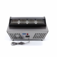 Saladette - 67 L - Tafelmodel - 8 x 1/6 GN