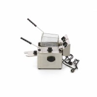 Frituurpan - 2x 4 L - 2 Manden - tot 2 Kg Frites