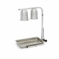 Warmtebrug - 2 Lampen - incl. Lampen en 1x 1/1 GN-Bak